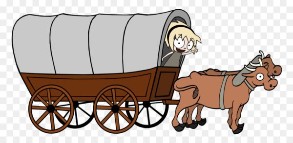 Телега мультяшная