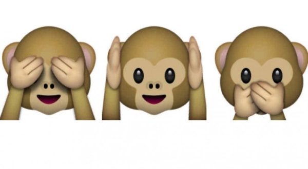 Смайлик обезьянка