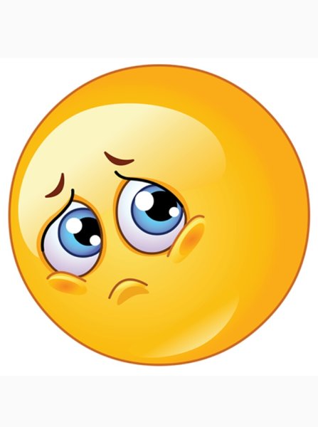 Скучающий смайлик