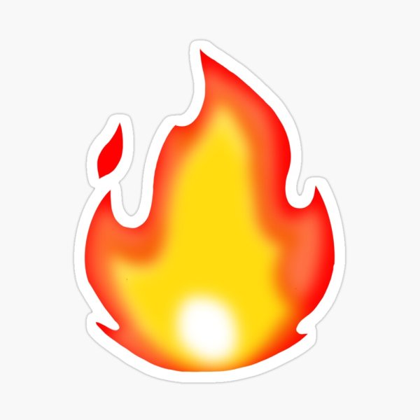 ЭМОДЖИ огонек