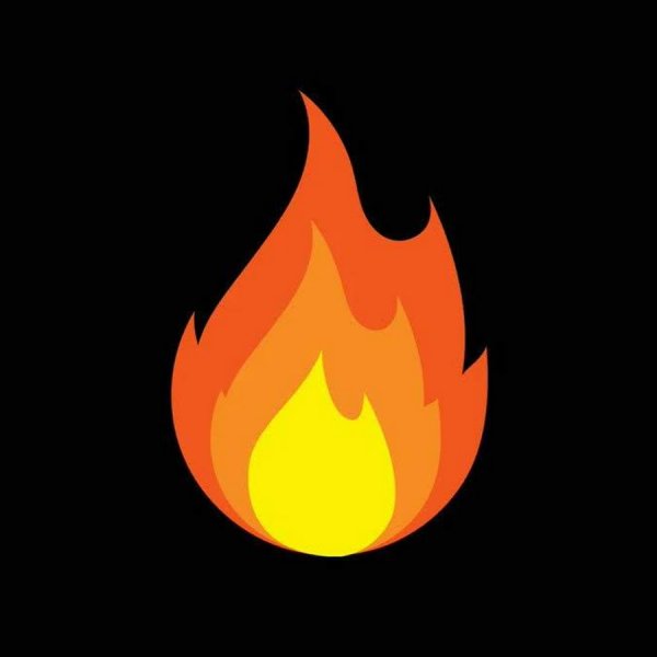 Эмодзи огонь