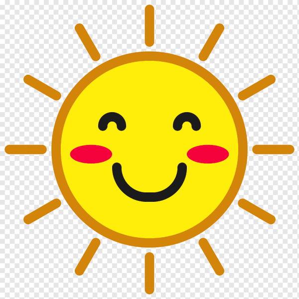Смайлик солнце