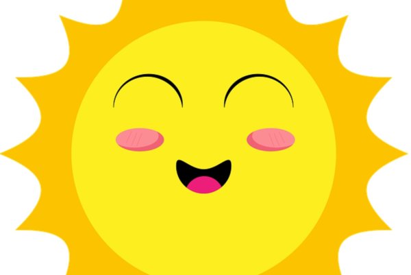 Солнце улыбка