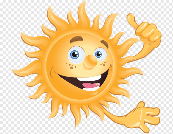 Солнце улыбка