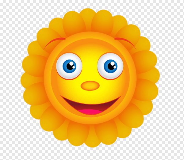 Солнышко с улыбкой