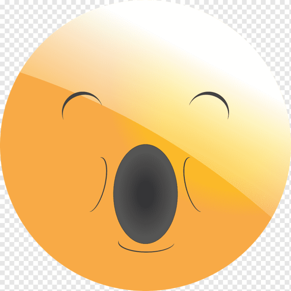 Зевающий смайлик