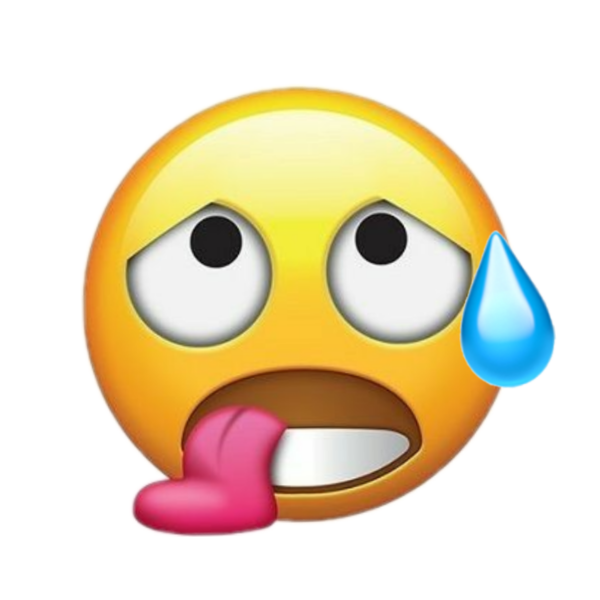 Уставший смайлик