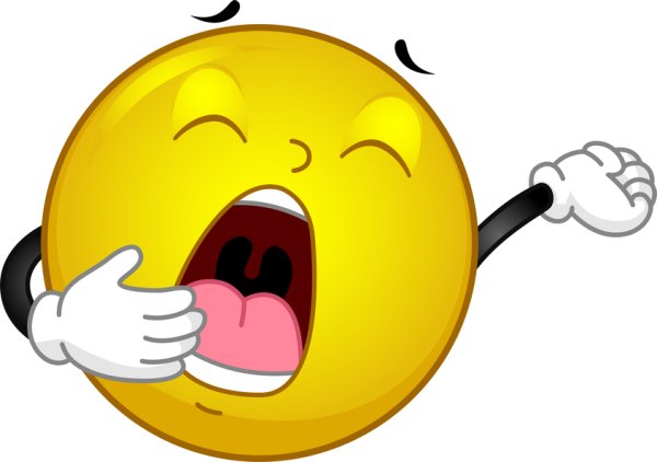 Смайлик зевания