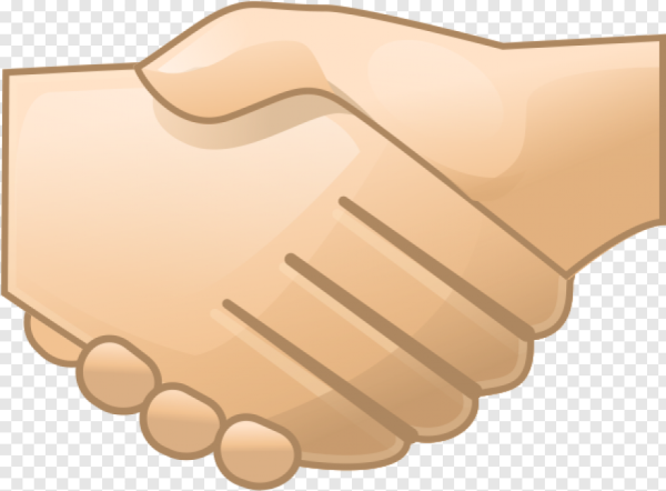 Смайлик пожимание рук