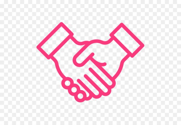 Стикер рукопожатие