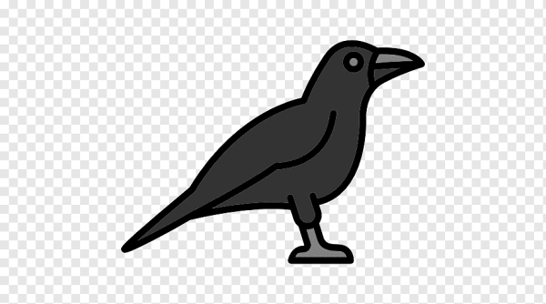 Эмодзи ворона