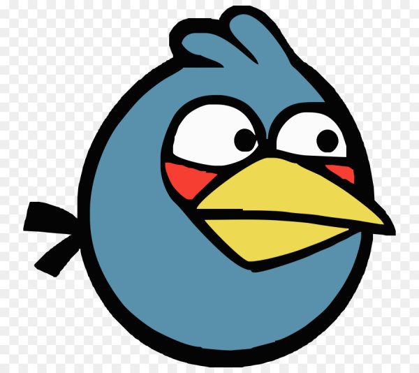 Энгри бердз синяя Троица