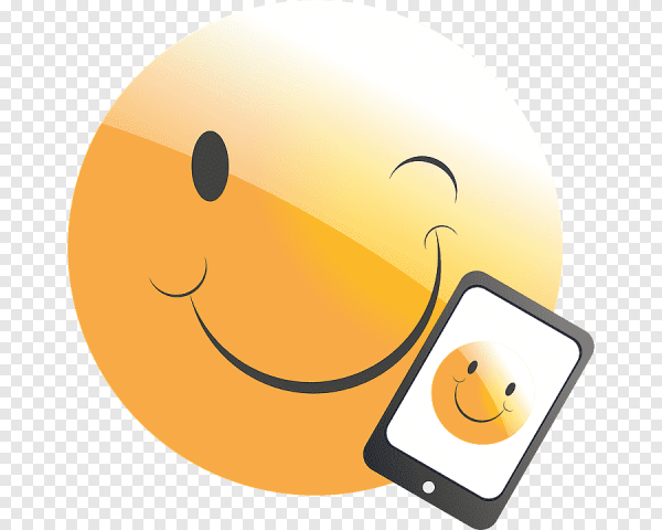 Смайлик сотовый телефон