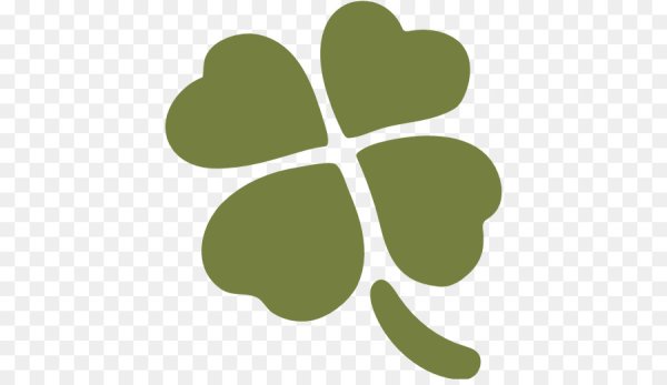 Четырёхлистный Клевер эмодзи