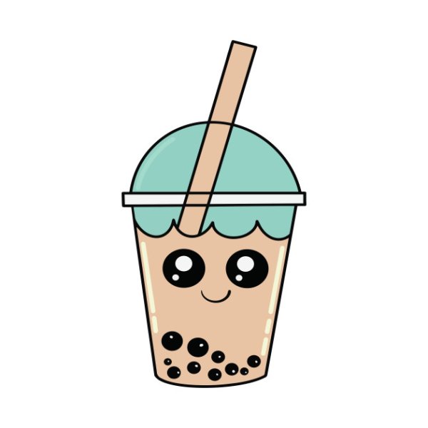 Милые рисунок Bubble Tea