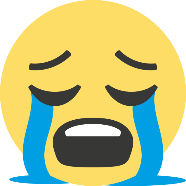 Плачущий смайлик