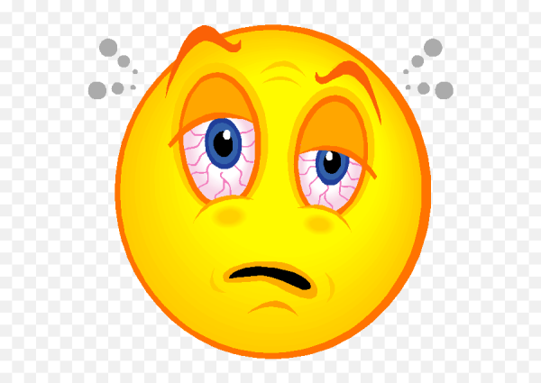 Смайлик устал