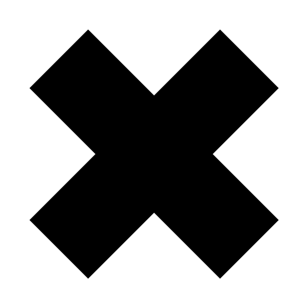 Белый крестик