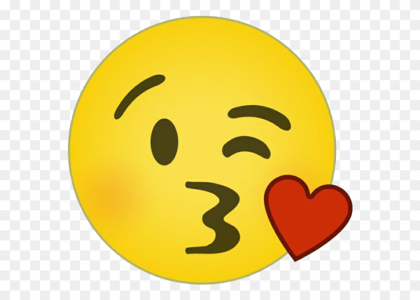 Смайлик поцелуй символами