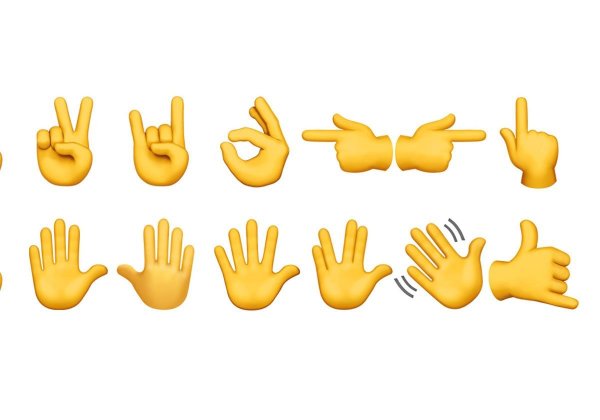 Смайлы жесты руками