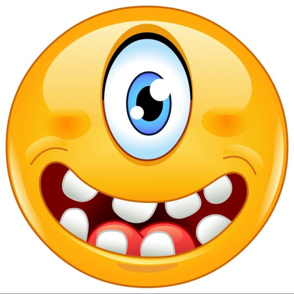 Одноглазый смайлик