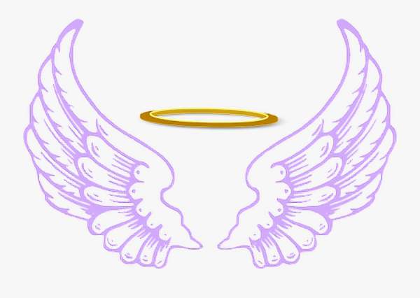 Крылья и нимб ангела