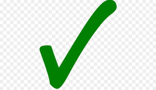 Зеленая галочка