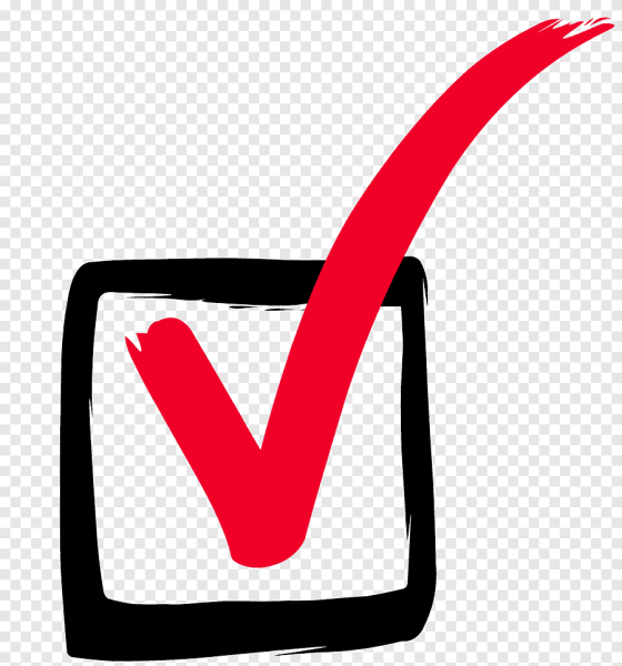 Красная галочка