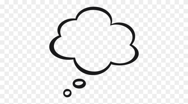 Облачко думает
