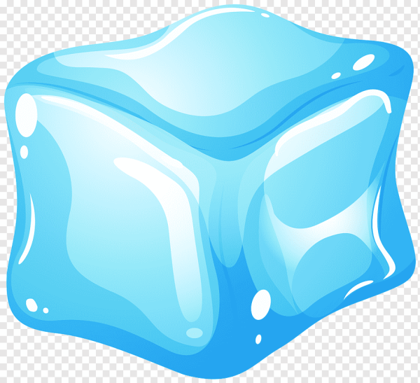 Кусок льда мультяшный