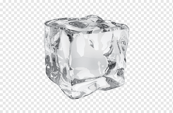 Кусок стекла куб