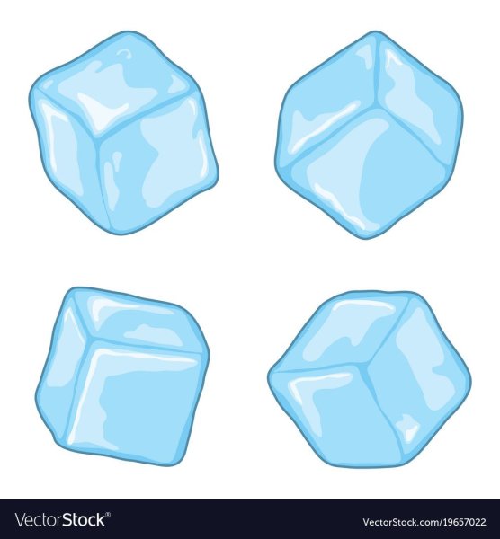 Кубики льда вектор