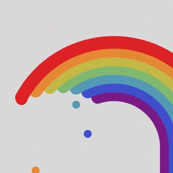 Анимированная Радуга