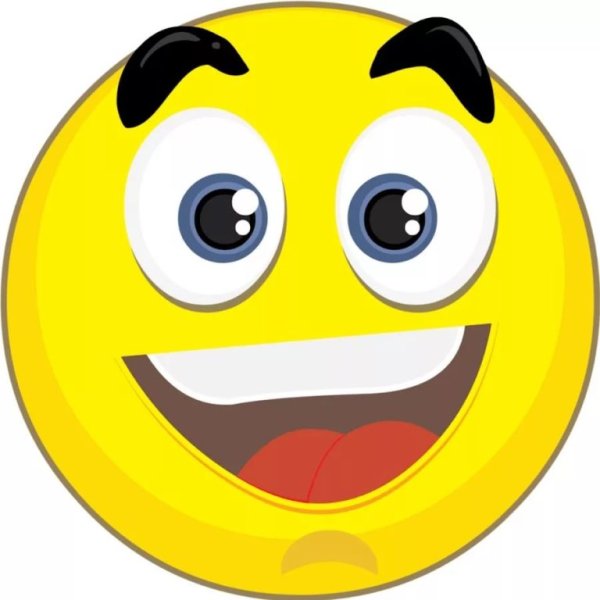 Смайлик радость