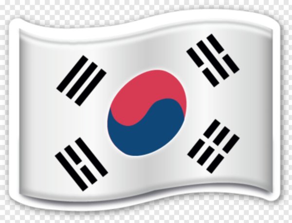 Флаг Кореи эмодзи