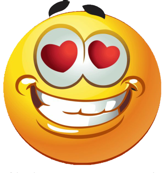 Влюбленный смайлик