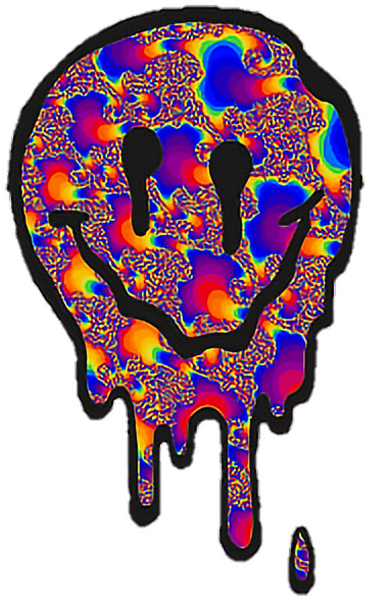 Растекающийся смайлик