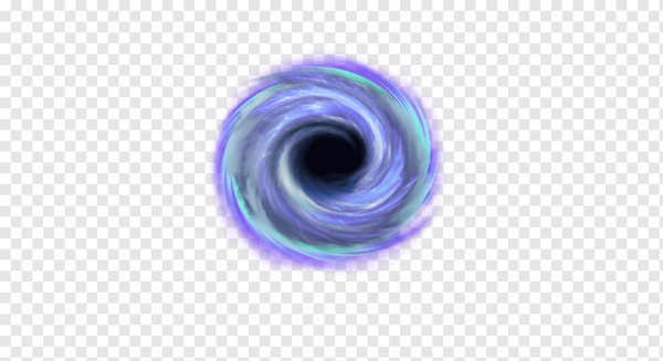 Черная дыра без фона