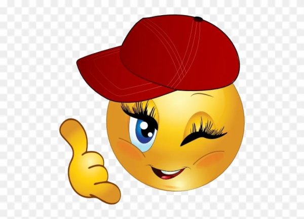 Смайлик девочка