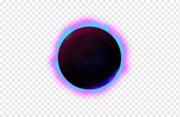 Черная дыра на белом фоне