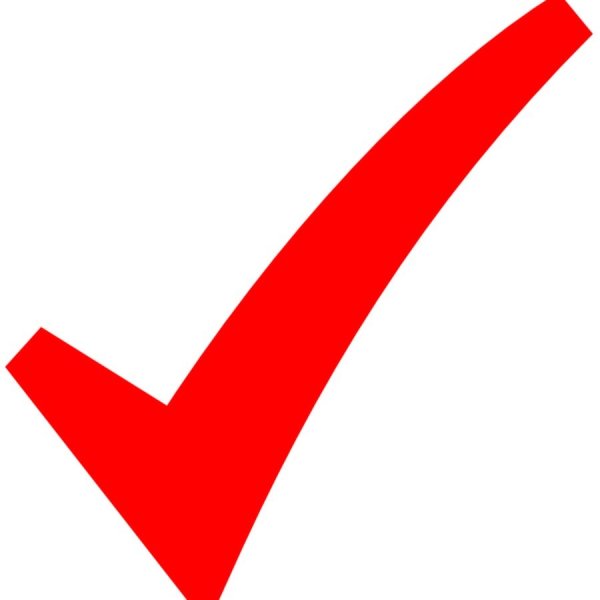 Красная галочка