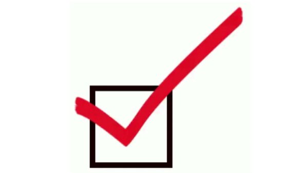 Галочка анимация