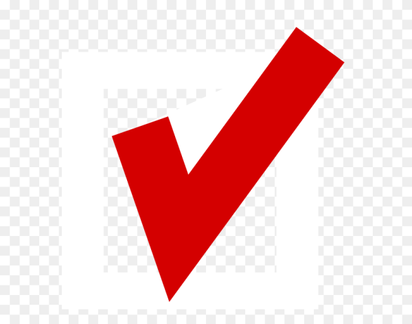 Красная галочка