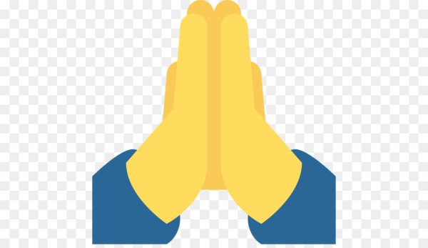 Стикер руки в молитве