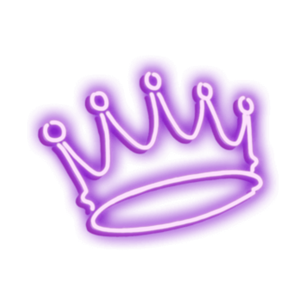 Сердце фиолетовое