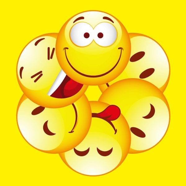 Дружные смайлики