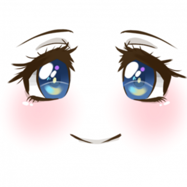Веселые глаза аниме