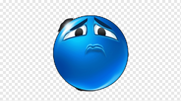 Смайлики синего цвета