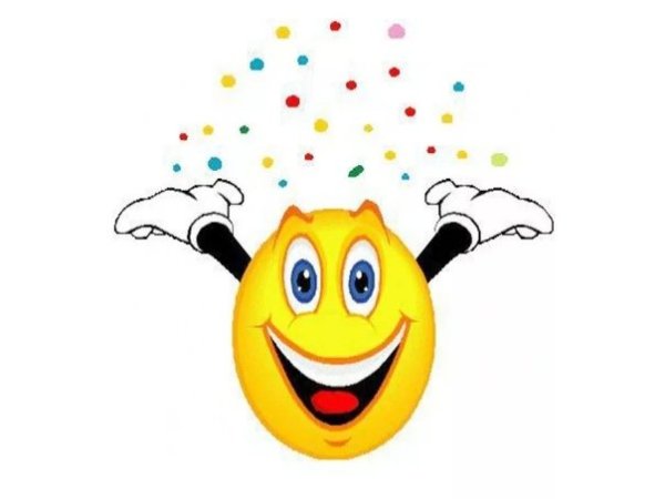 Смайлик в конце презентации