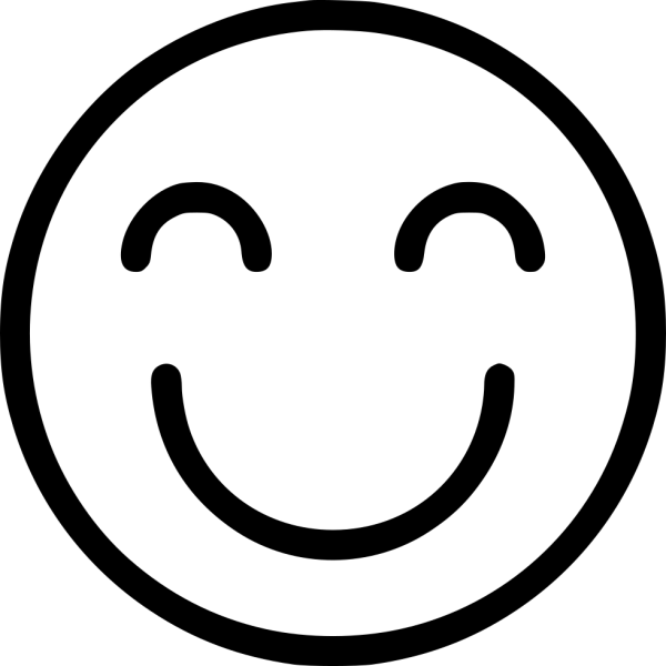 Улыбка пиктограмма